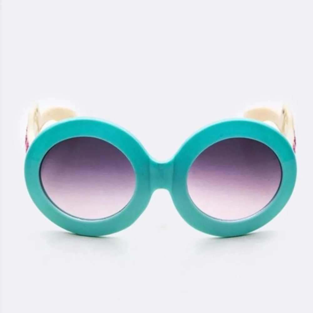 Kids 2 Tone Oval Sunglasses - Picture 3 of 4